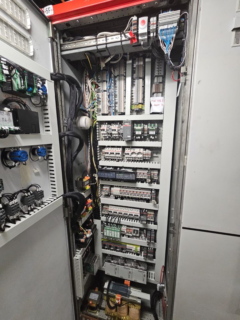 RAM project: Marine switchboard control cabinet with relays and protective devices