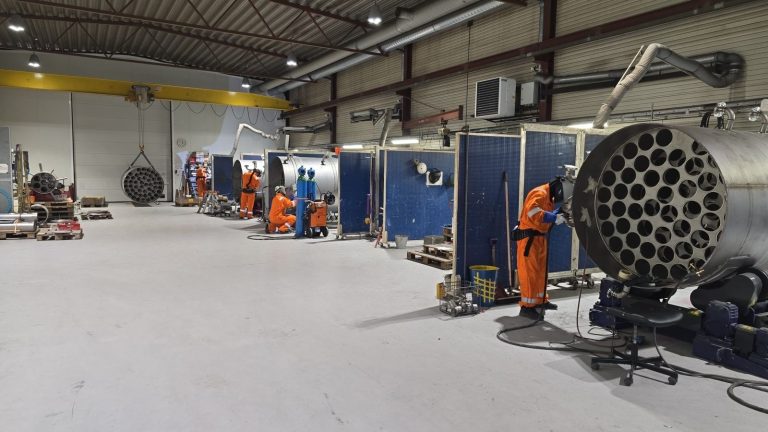 RAM project: Workshop overview of superduplex desalination tank fabrication in Norway